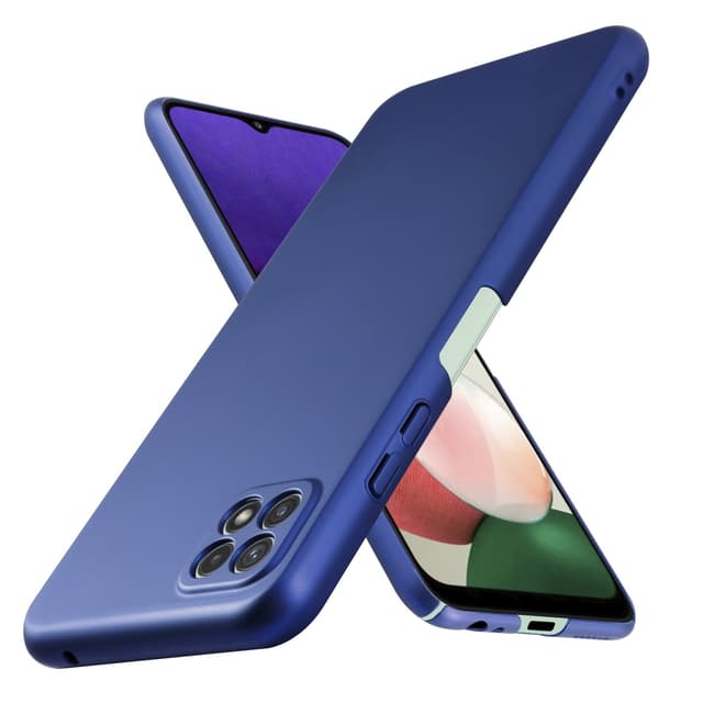 Samsung Galaxy A22 5G Skal Fodral Case (Blå)