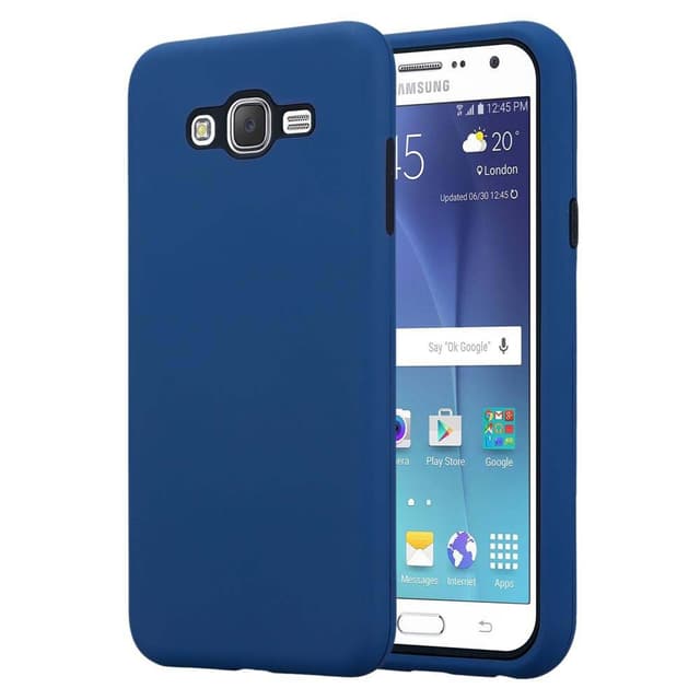 Samsung Galaxy J7 2015 Suojakuori Kotelo (Sininen)