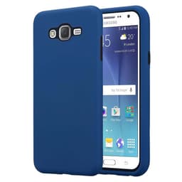 Samsung Galaxy J7 2015 Suojakuori Suojakotelo (Sininen)