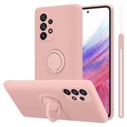 Deksel Samsung Galaxy A53 5G Ring Case (rosa)