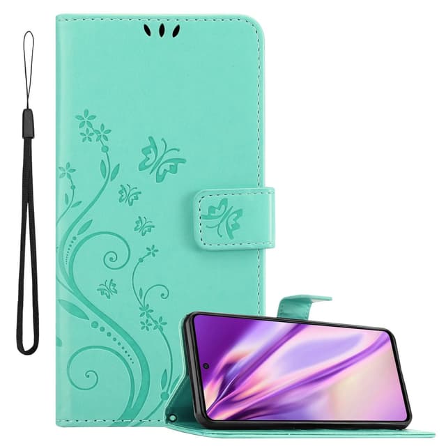 Samsung Galaxy M53 5G Plånboksfodral Skal (Turkos)