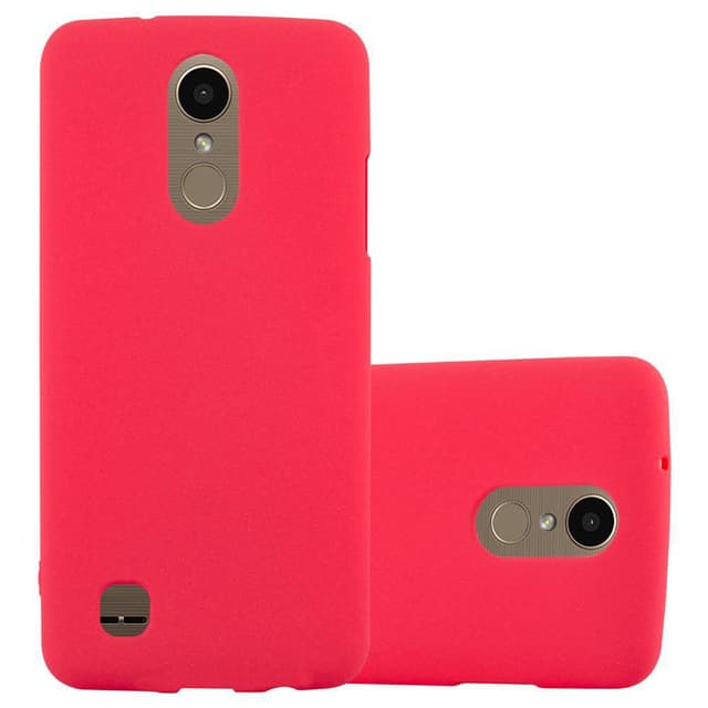 Skal LG K10 2017 Fodral Case (Röd)