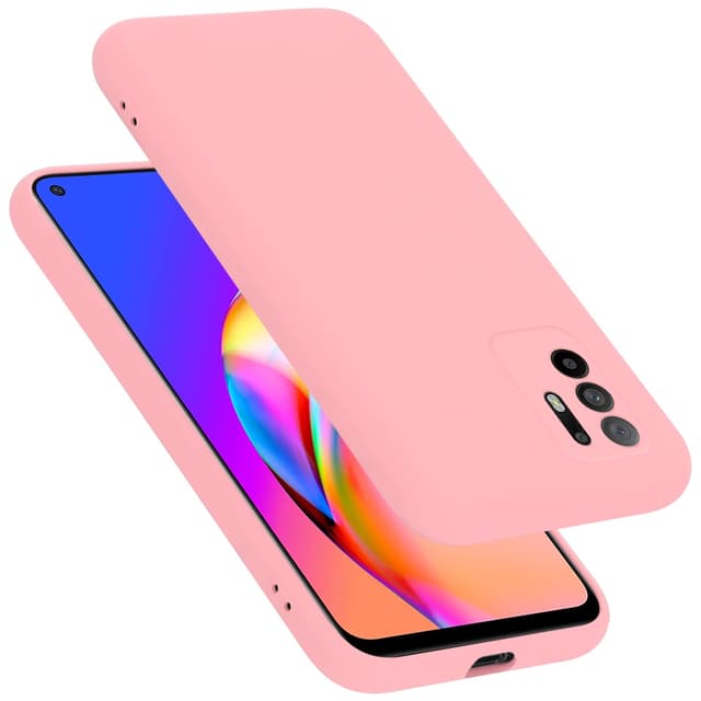 Oppo A94 5G silikondeksel case (rosa)