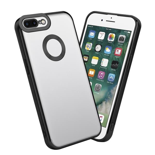 iPhone 7 PLUS / 7S PLUS / 8 PLUS silikondeksel Krom