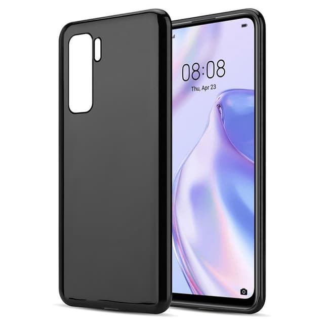 Huawei NOVA 7 SE Suojakuori Kotelo (Musta)