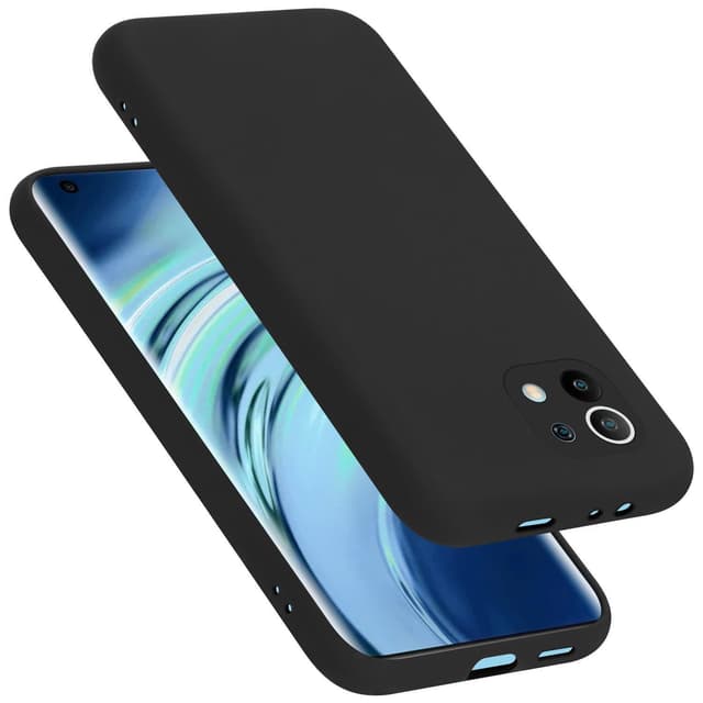 Xiaomi Mi 11 5G silikondeksel case (svart)