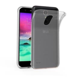 LG K10 2017 deksel ultra slim (gjennomsiktig)
