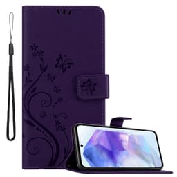 Samsung Galaxy A55 Plånboksfodral Skal (Lila)