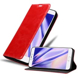 MEIZU MX6 lommebokdeksel deksel (rød)