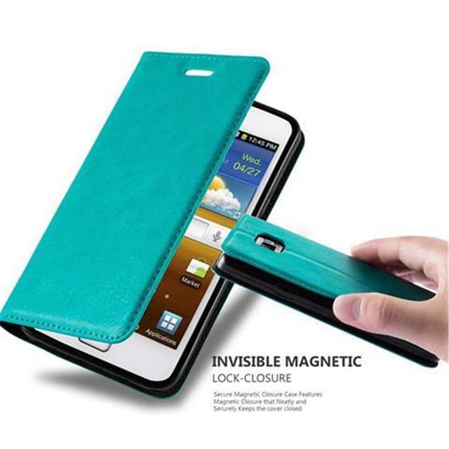 Samsung Galaxy S2 / S2 PLUS Skal Fodral Case (Turkos)
