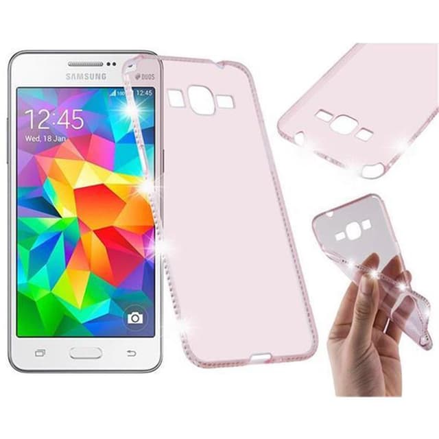 Samsung Galaxy GRAND PRIME Skal Fodral Case (Rosa)