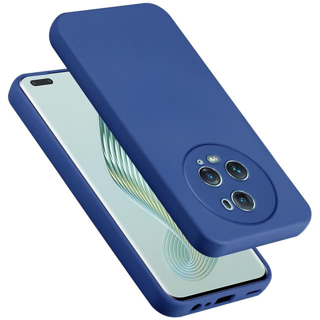 Honor Magic 5 Pro Cover Etui Case (Blå)