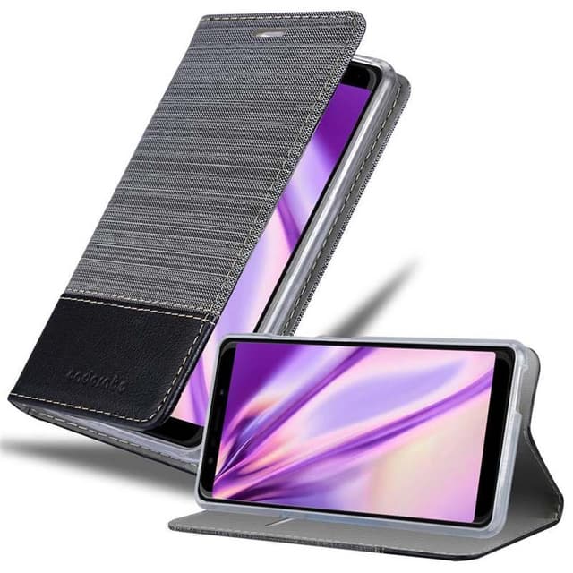 WIKO VIEW GO Pungetui Cover Case (Grå)