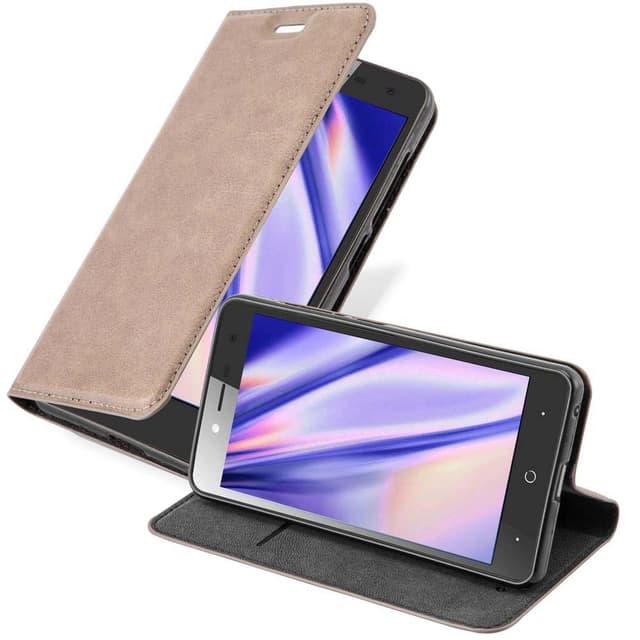 ZTE Blade L7 Suojakuori Lompakkokotelo (Ruskea)