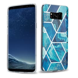 Samsung Galaxy S8 PLUS lommebokdeksel etui (blå)