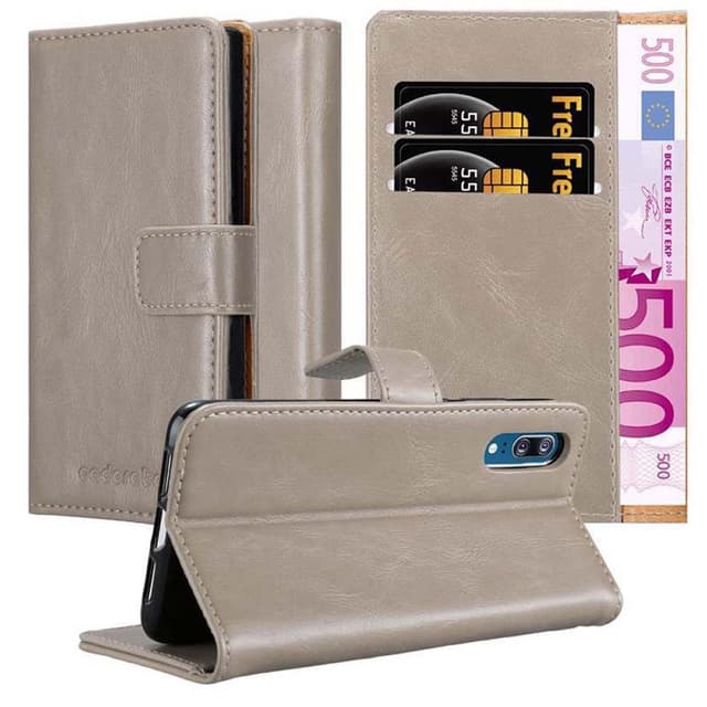 Cover Huawei P20 Etui Case (Brun)