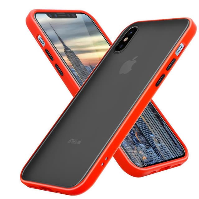 iPhone X / XS Suojakuori Kotelo (Läpinäkyvä)