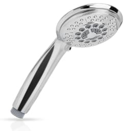 Duschhuvud handdusch 5 funktioner universellt (silver)