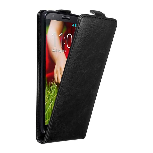LG G2 Pungetui Flip Cover (Sort)