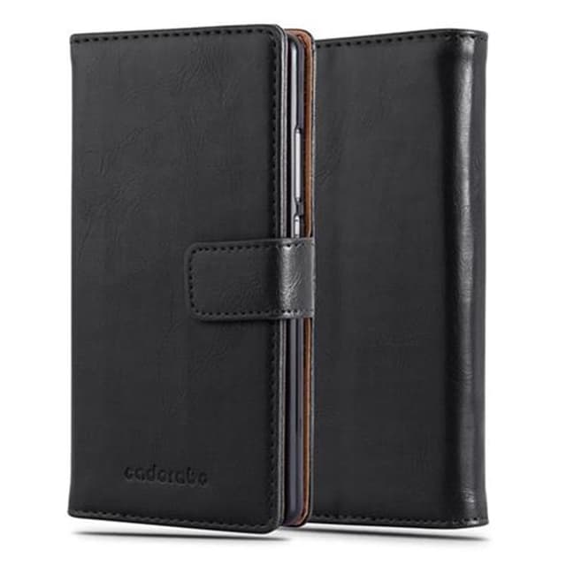Huawei P8 lommebokdeksel etui (svart)