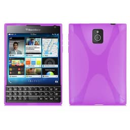 Blackberry Q30 Skal Fodral Case (Lila)