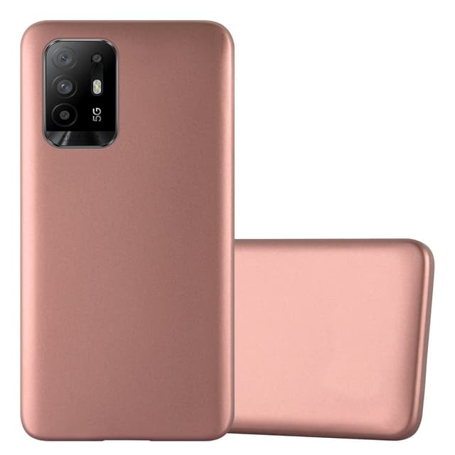 Oppo A94 5G Suojakuori Kotelo (Vaaleanpunainen)