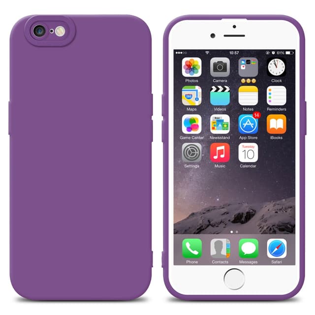iPhone 6 / 6S Cover Etui Case (Lilla)
