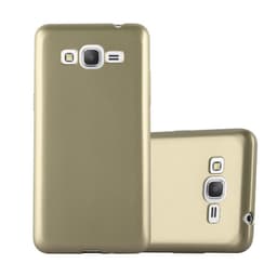 Samsung Galaxy GRAND PRIME Cover Etui Case (Guld)