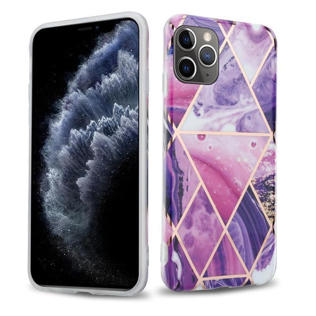 iPhone 11 PRO Plånboksfodral Skal (Lila)