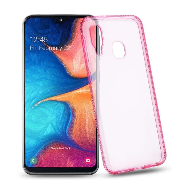 Samsung Galaxy A10e / A20e Cover Etui Case (Lyserød)