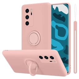 Deksel Huawei P40 Ring Case (rosa)