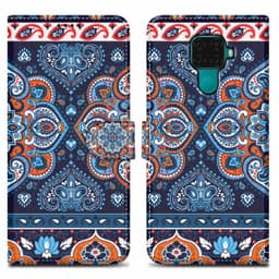 Huawei MATE 30 LITE lommebokdeksel etui (blå)