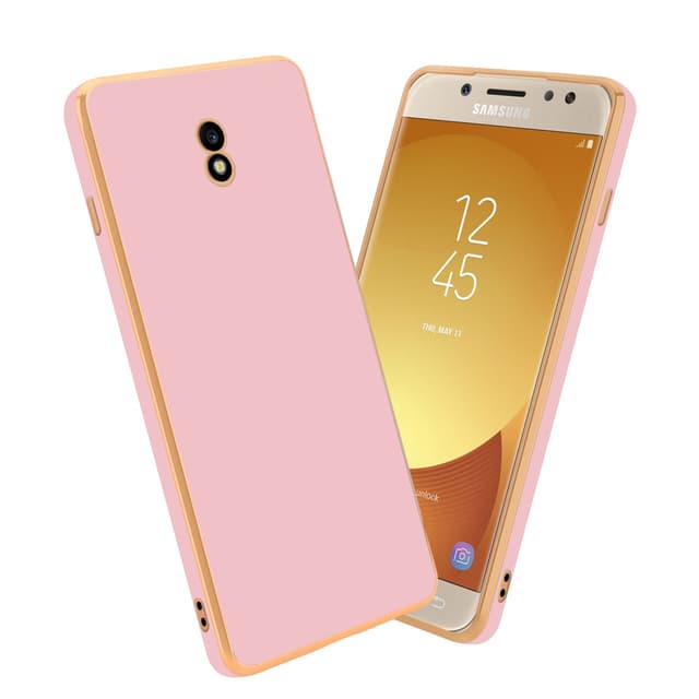 Samsung Galaxy J7 2017 silikondeksel case (rosa)
