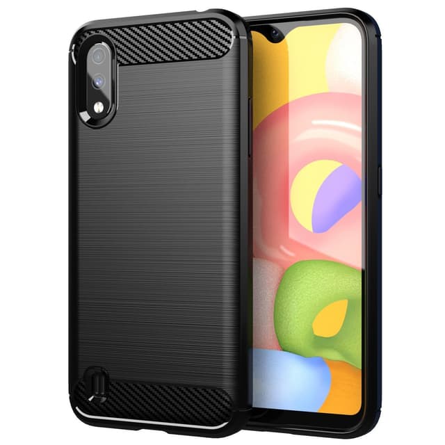 Suojakuori Samsung Galaxy A01 Kotelo (Musta)
