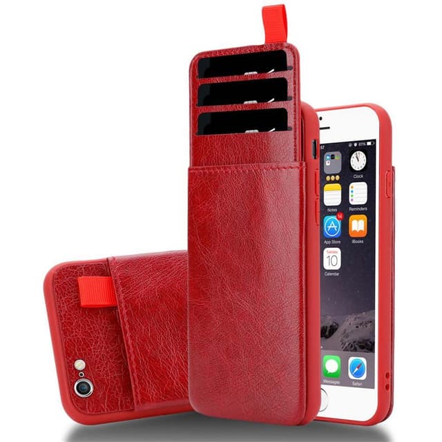 iPhone 6 / 6S Etui Case Cover (Rød)