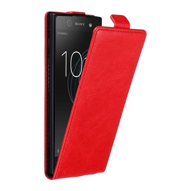 Sony Xperia XA1 Flipfodral Skal (Röd)