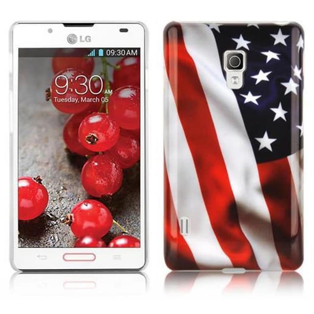 LG OPTIMUS L7 II Etui Case Cover (Rød)