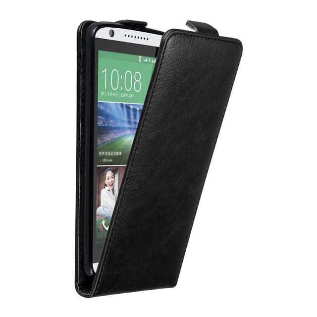 HTC Desire 820 deksel flip cover (svart)