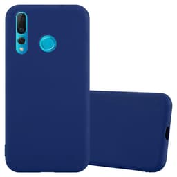Deksel Huawei NOVA 4 Silikon cover (blå)