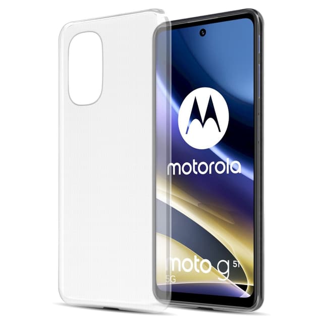 Motorola MOTO G51 5G Suojakuori Kotelo (Läpinäkyvä)
