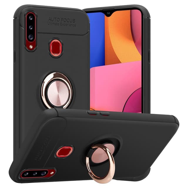 Cover Samsung Galaxy A20s Etui Case (Sort)