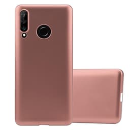 Huawei P30 LITE Suojakuori Kotelo (Vaaleanpunainen)