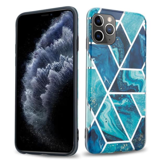 iPhone 11 PRO Plånboksfodral Skal (Blå)