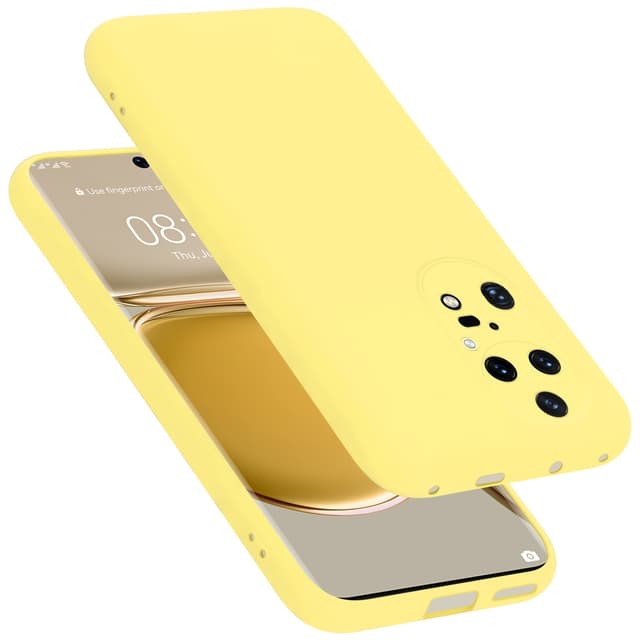 Huawei P50 PRO silikondeksel case (gul)
