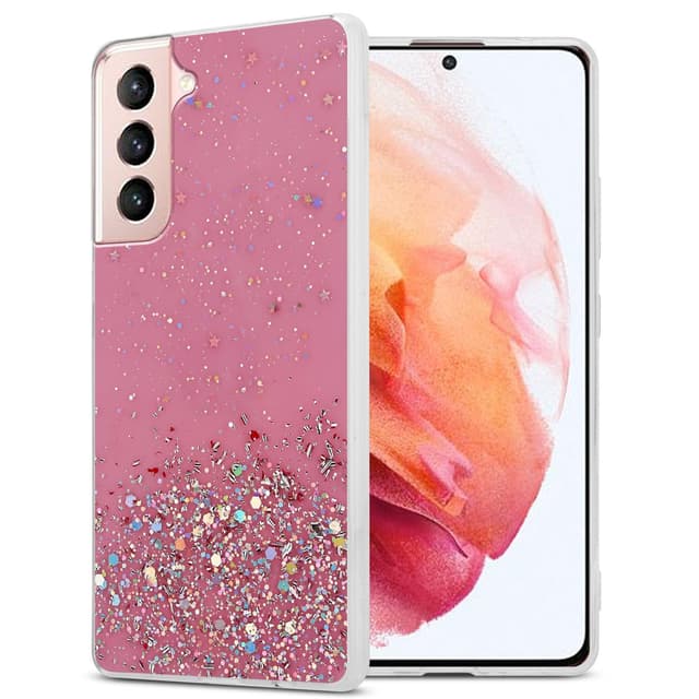Samsung Galaxy S21 5G Cover Etui Case (Lyserød)