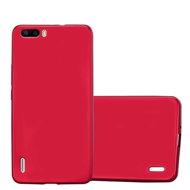 Skal Honor 6 PLUS Fodral Case (Röd)