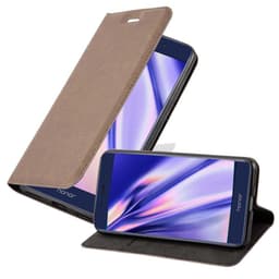 Honor 6C PRO Suojakuori Lompakkokotelo (Ruskea)
