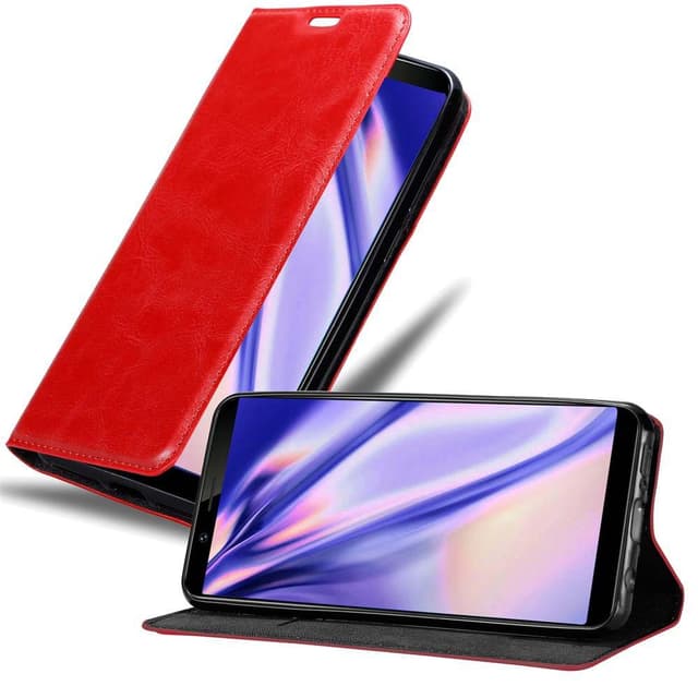 Vivo Y71 Skal Fodral Case (Röd)