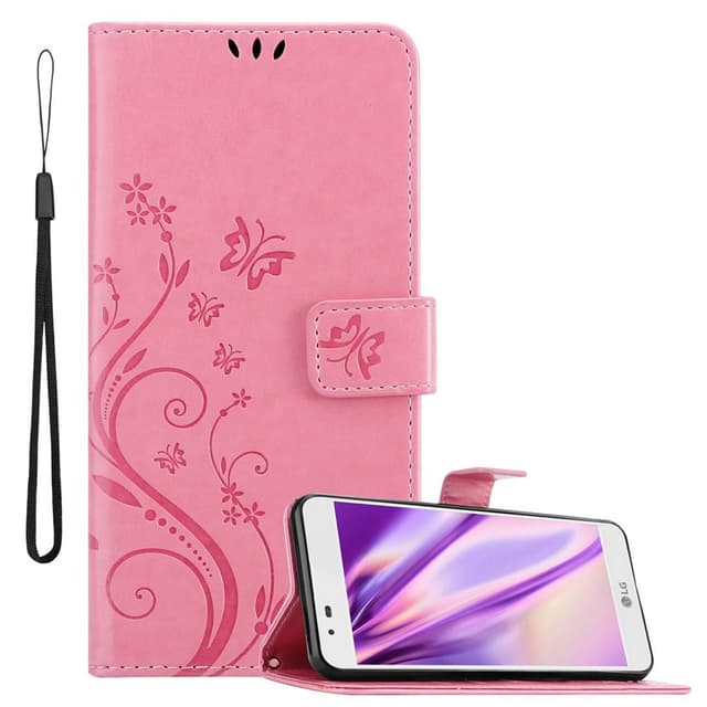 LG K7 2016 Pungetui Cover Case (Lyserød)
