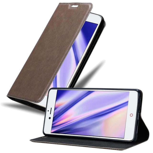 ZTE Nubia Z11 Cover Etui Case (Brun)